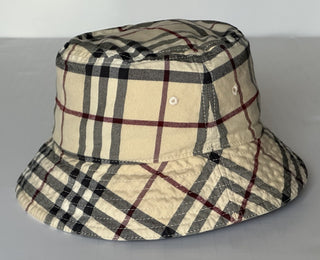 Burberry Classic Check Bucket Hat Stone Small (56 cm) 8075650 Italy NWT $480
