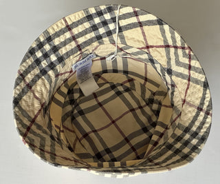 Burberry Classic Check Bucket Hat Stone Small (56 cm) 8075650 Italy NWT $480