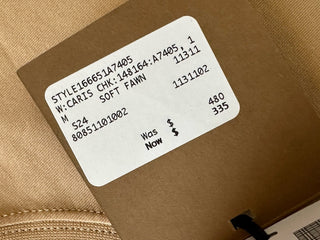 Burberry Caris Check Soft Fawn T-shirt M (Oversized) 8085110 NWT $480