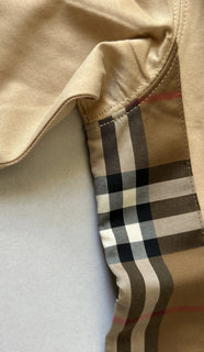 Burberry Caris Check Soft Fawn T-shirt M (Oversized) 8085110 NWT $480