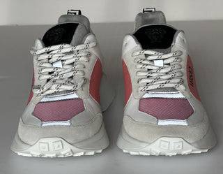 Versace Low Top Womens Leather/Fabric Pink Sneakers 10 US (40) 1011941 NWT $825
