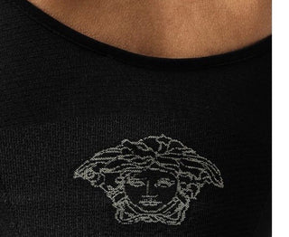 Versace Medusa Black Shapewear Bralette L-XL (Stretch) Made in Italy 1008756 NWT