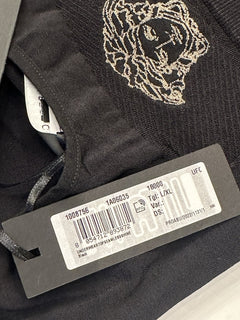 Versace Medusa Black Shapewear Bralette L-XL (Stretch) Made in Italy 1008756 NWT