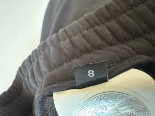 Versace Women's Black Sweatpants Size 8 US (42 Euro) 1014488 NWT $750