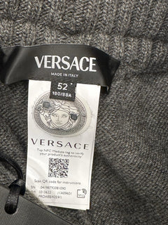 Versace Men’s Medusa Wool/Cashmere Sweatpants XL (52 Euro) 1013622 IT NWT $1525