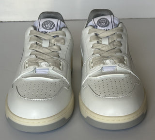 Versace Women’s Medusa White Leather Sneakers 10 US (40 Euro) 1014316 NIB $700