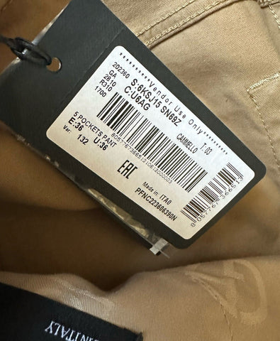 Giorgio Armani Men’s Brown Casual Pants Size 36/32 Made in Italy 6KSJ15 NWT $595