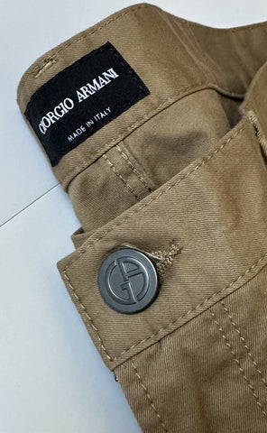 Giorgio Armani Men’s Brown Casual Pants Size 36/32 Made in Italy 6KSJ15 NWT $595