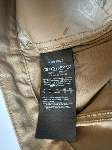 Giorgio Armani Men’s Brown Casual Pants Size 36/32 Made in Italy 6KSJ15 NWT $595