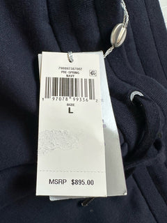 Ralph Lauren Purple Label Casual Blue Cotton Pants L Italy NWT $895