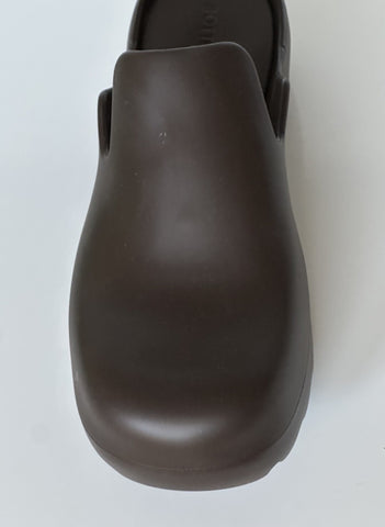 Bottega Veneta Rubber Fondant Sandals Clogs 8 US (41 Euro) 690102 NIB $650