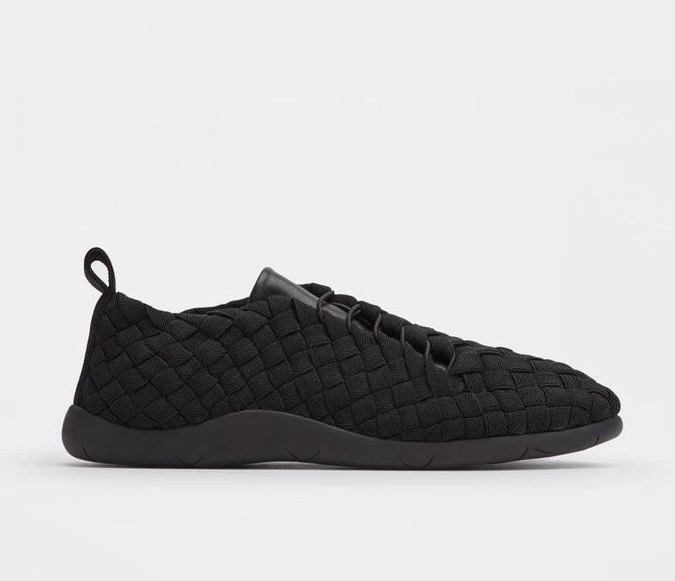 Bottega Veneta Men's Tech Knit Stretch Black Sneakers 8 US (41) 651306 NIB $1300