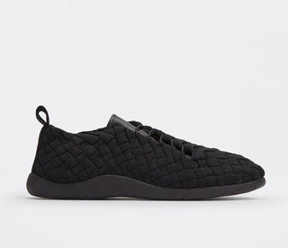 Bottega Veneta Men's Tech Knit Stretch Black Sneakers 8 US (41) 651306 NIB $1300