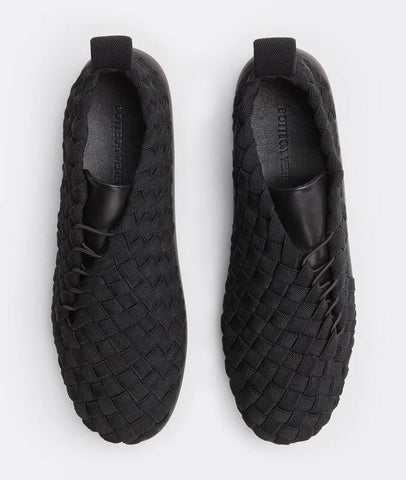 Bottega Veneta Men's Tech Knit Stretch Black Sneakers 8 US (41) 651306 NIB $1300