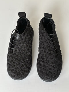 Bottega Veneta Tech Knit Stretch Black Sneakers 8.5 US (41.5) 651306 NIB $1300