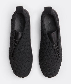 Bottega Veneta Tech Knit Stretch Black Sneakers 8.5 US (41.5) 651306 NIB $1300
