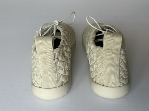 Bottega Veneta Tech Knit Stretch Sea  Salt Sneakers 8 US (41) 651306 NIB $1300