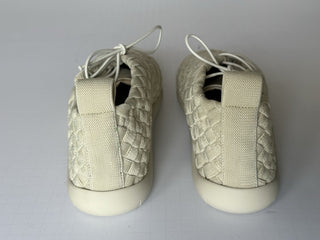 Bottega Veneta Tech Knit Stretch Sea  Salt Sneakers 12 US (45) 651306 NIB $1300