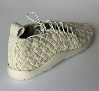 Bottega Veneta Tech Knit Stretch Sea  Salt Sneakers 12 US (45) 651306 NIB $1300