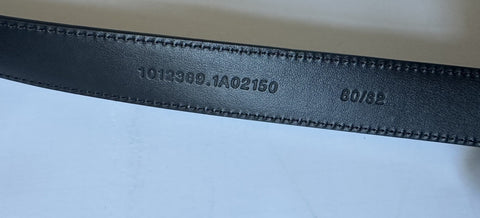 Versace Medusa-Buckle Burgundy Slim Leather Belt 80 (32) IT 1012369 NWT $550