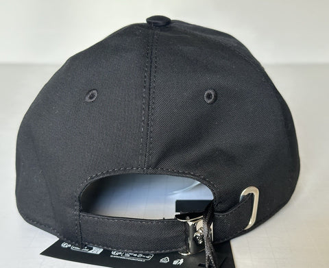 Versace Logo  Drill Cotton Light Baseball Cap Black 58 Italy 1009910 NWOT $475