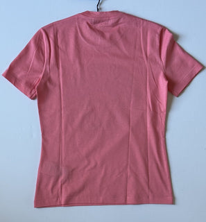 Versace Medusa Rhinestone Pink Jersey T-Shirt 10 US (46 Eu) 1010069 NWT $750