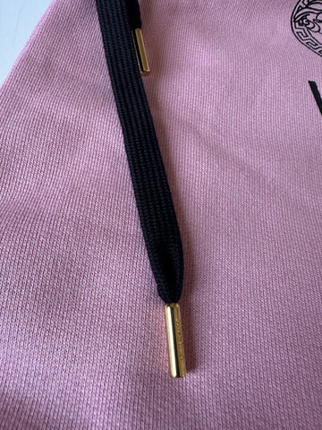 Versace Women's Medusa Logo Pink Cotton Sweatpants 38 Euro 1014488 NWT $900