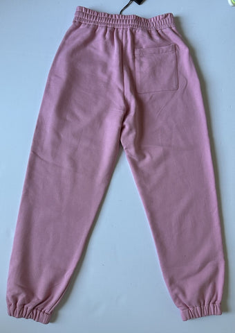 Versace Women's Medusa Logo Pink Cotton Sweatpants 38 Euro 1014488 NWT $900