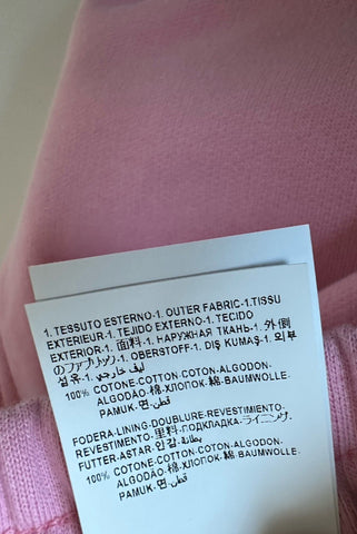 Versace Women's Medusa Logo Pink Cotton Sweatpants 38 Euro 1014488 NWT $900