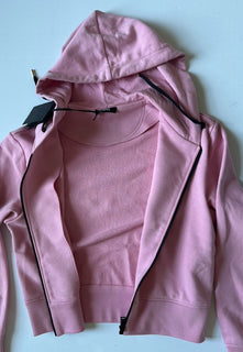 Versace Medusa Print Women's Pink Sweatshirt Jacket Size 36 1016768 NWT $1050