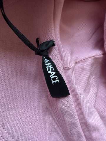 Versace Medusa Print Women's Pink Sweatshirt Jacket Size 36 1016768 NWT $1050