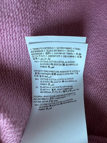 Versace Medusa Print Women's Pink Sweatshirt Jacket Size 36 1016768 NWT $1050