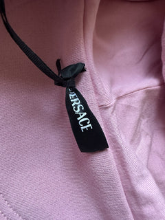 Versace Medusa Print Women's Pink Sweatshirt Jacket Size 40 1016768 NWT $1050