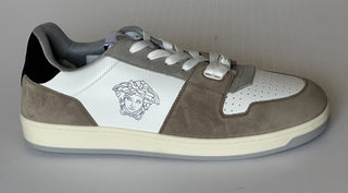 Versace Medusa Men’s Suede Leather Multicolor Sneakers 12 US (45) 1013377 IT NIB