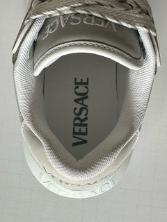 Versace Odissea Men’s Leather White/Gray Sneakers 7 US (40) 1015437 IT NIB $950