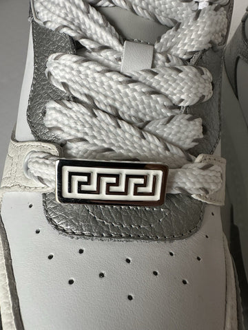 Versace Odissea Men’s Leather White/Gray Sneakers 7 US (40) 1015437 IT NIB $950