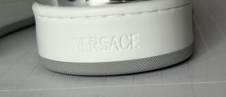 Versace Medusa Men’s Leather White/Silver Sneakers 11 US (44) 1013377 NIB $700