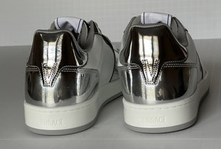 Versace Medusa Men’s Leather White/Silver Sneakers 11 US (44) 1013377 NIB $700