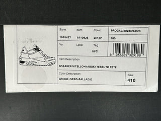 Versace Odissea Men’s Leather White/Gray Sneakers 8 US (41) 1015437 IT NIB $950