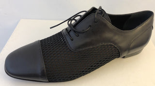Emporio Armani Leather Women's Black Summer Flats 7 US X3C117 NIB $525