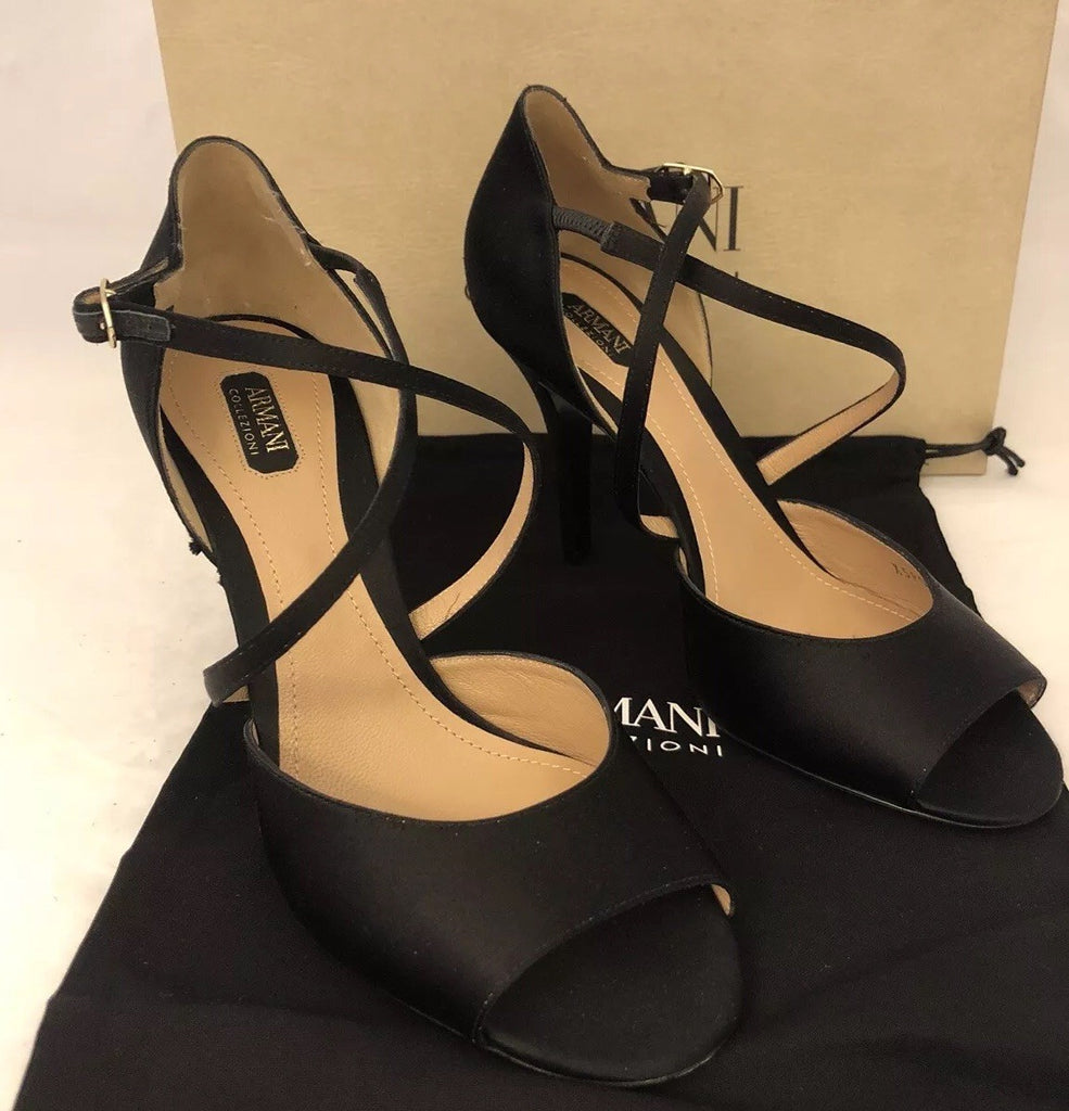 Armani Collezioni Women's High Heel Dress Shoes 7.5 US X5P022 IT NIB $995
