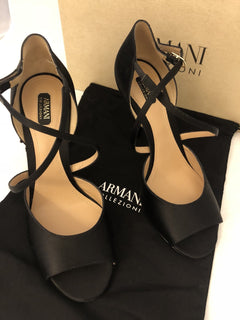 Armani Collezioni Women's High Heel Dress Shoes 7.5 US X5P022 IT NIB $995