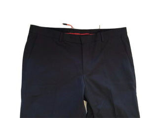 Boss Hugo Boss C-Genesis Mens Wool Dark Blue Dress Pants Size 38R US NWT $225