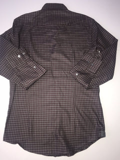 Hugo Boss Mens T-Simon Tailored Dark Red Dress Shirt Small NWT $225