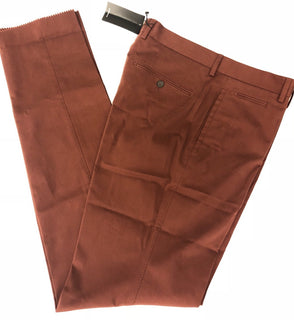 Boss Hugo Boss 1-Glenden Modern Mens Dark Red Dress Pants Size 36 US NWT $295