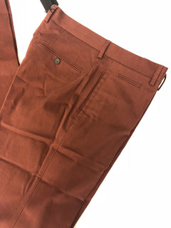 Boss Hugo Boss 1-Glenden Modern Mens Dark Red Dress Pants Size 36 US NWT $295