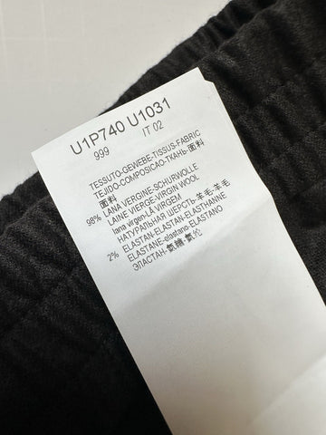 Armani Collezioni Mens Black Casual Pants Size 40 US U1P740 $695 Italy NWT