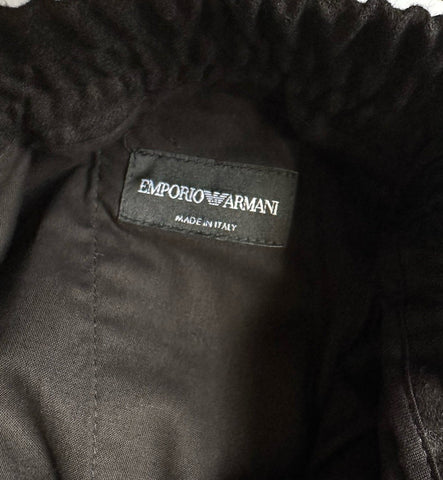 Armani Collezioni Mens Black Casual Pants Size 40 US U1P740 $695 Italy NWT
