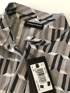 Emperio Armani Mens Dress Shirt US 39 Style Z1CF5T/Z176C Color 042 $545 NWT