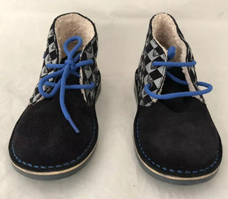 Armani Junior boys Navy Desert Boots Shoes 29 Eu (11 US) Portugal NWT $260